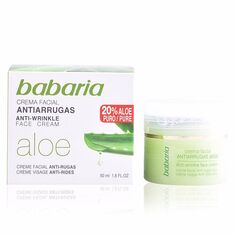 Крем против морщин Aloe vera crema facial antiarrugas Babaria, 50 мл
