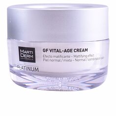 Увлажняющий крем для ухода за лицом Platinum gf vital age day cream normal/combination skin Martiderm, 50 мл