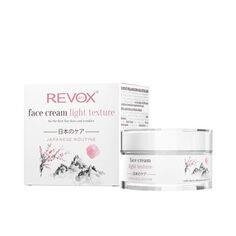 Увлажняющий крем для ухода за лицом Japanese ritual face cream light texture Revox, 50 мл