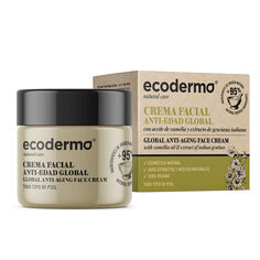 Увлажняющий крем для ухода за лицом Crema facial anti-edad global Ecoderma, 50 мл