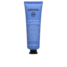 Маска для лица Mascarilla facial hidratante antipolución con lavanda de mar Apivita, 50 мл