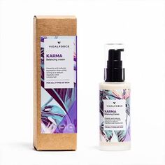 Увлажняющий крем для ухода за лицом Karma crema hidratante facial Vidal force, 50 мл