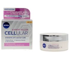 Крем против морщин Cellular filler hialurónico &amp; fólico crema día spf15 Nivea, 50 мл