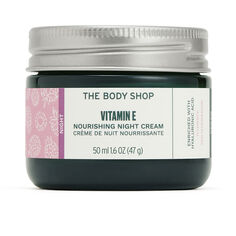 Увлажняющий крем для ухода за лицом Vitamin e night nourishing cream The body shop, 50 мл