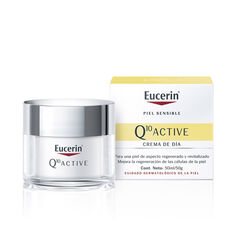 Крем против морщин Q10 active crema de día antiarrugas piel seca Eucerin, 50 мл