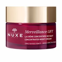 Увлажняющий крем для ухода за лицом Merveillance lift crema concentrada de noche Nuxe, 50 мл