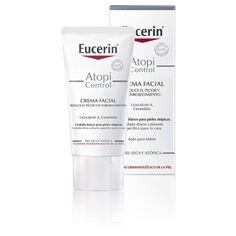 Увлажняющий крем для ухода за лицом Atopicontrol crema facial Eucerin, 50 мл