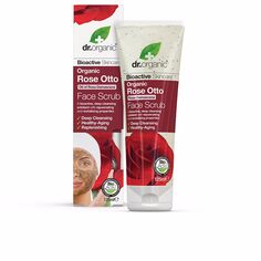 Скраб для лица Rosa de damasco exfoliante facial Dr. organic, 125 мл