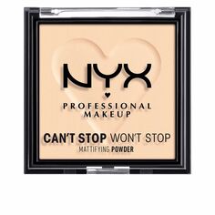 Пудра Can’t stop won’t stop mattifying powder Nyx professional make up, 6г, fair