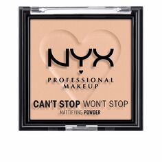 Пудра Can’t stop won’t stop mattifying powder Nyx professional make up, 6г, light medium