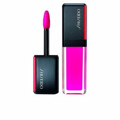 Губная помада Lacquerink lipshine Shiseido, 6 мл, 302-plexi pink