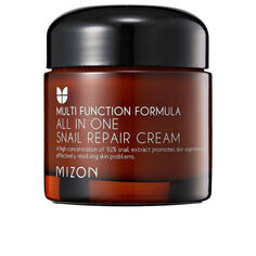 Увлажняющий крем для ухода за лицом All in one snail repair cream Mizon, 75 мл