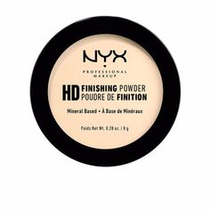 Пудра Hd finishing powder mineral based Nyx professional make up, 8г, banana