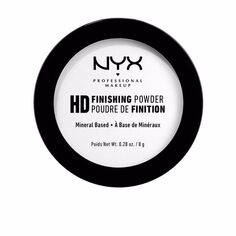 Пудра Hd finishing powder mineral based Nyx professional make up, 8г, translucent