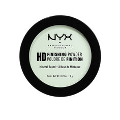 Пудра Hd finishing powder mineral based Nyx professional make up, 8г, mint green