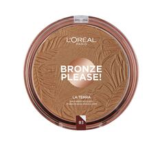 Пудра Bronze please! la terra L&apos;oréal parís, 18г, 03-medium caramel L'Oreal