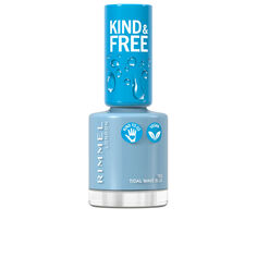 Лак для ногтей Kind &amp; free nail polish Rimmel london, 8 мл, 152-tidal wave blue