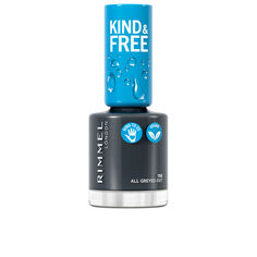 Лак для ногтей Kind &amp; free nail polish Rimmel london, 8 мл, 158-all greyed out