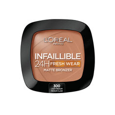 Пудра Infaillible 24h fresh wear matte bronzer L&apos;oréal parís, 9 г, 300-light medium pale moyen L'Oreal