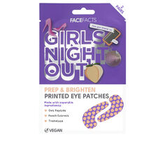 Маска для лица Girls night out printed eye patches Face facts, 2 х 6 мл