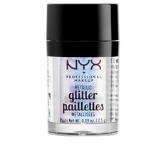 Тени для век Glitter pailletes metallic glitter eyeshadow Nyx professional make up, 2,50 г, lumi-lite