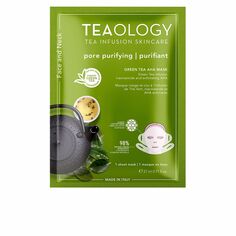 Маска для лица Face and neck green tea aha + bha mask Teaology, 21 мл
