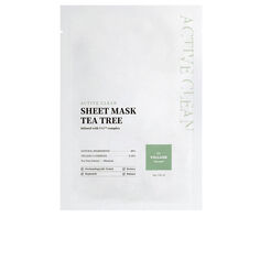 Маска для лица Active clean sheet mask tea tree Village 11, 23г