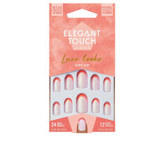 Накладные ногти Luxe looks 24 nails with glue oval limited ed Elegant touch, 24 единицы, hot tip