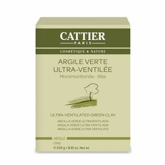 Маска для лица Arcilla verde ultraventilada Cattier, 250г