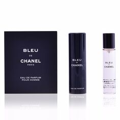 Духи Bleu recargable + 3 recargas Chanel, 3 х 20 мл