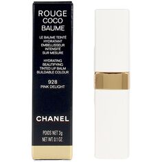 Губная помада Rouge coco baume hydrating conditioning lip balm Chanel, 3,5 г, 928-pink delight