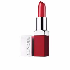 Губная помада Pop lip colour + primer Clinique, 3,9 г, 08-cherry pop