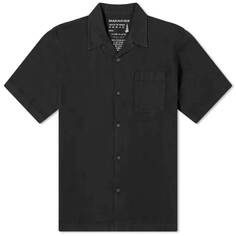Рубашка с коротким рукавом Maharishi Hemp, черный