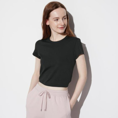 Футболка Uniqlo Ultra Stretch Airism, черный