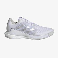 Кроссовки для волейбола Adidas Performance Crazyflight, белый/серебристый/серый