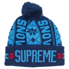 Шапка Supreme Snow Beanie, темно-синий