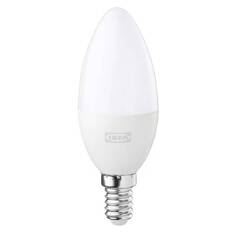 Светодиодная лампа Ikea Solhetta E14 470 lm, белый