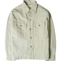 Рубашка Lemaire Trucker Overshirt, бледно-зеленый