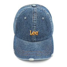 Бейсболка Lee x Pull&amp;Bear Embroidered Lee Denim, синий