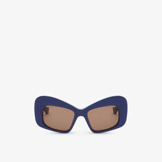 G736SUNX01 Солнцезащитные очки Eagle Wings из ацетата Loewe, темно-синий