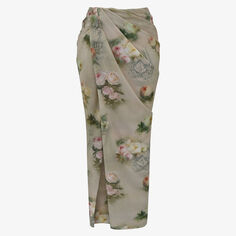 Юбка макси Vesper с цветочным принтом из эластичной ткани House Of Cb, цвет vintage floral