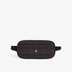 Плетеная поясная сумка Deluxe Security Belt Victorinox, черный