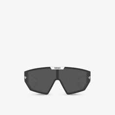 Солнцезащитные очки VE4461 в неправильной оправе из ацетата ацетата Versace, белый