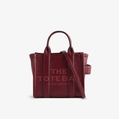 Кожаная мини-сумка-тоут Marc Jacobs, красный