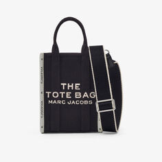 Жаккардовая мини-сумка-тоут Marc Jacobs, черный