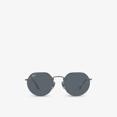 RB8165 Jack солнцезащитные очки из титана Ray-Ban, серый