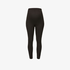 Леггинсы для беременных The Legging из эластичной ткани с высокой посадкой Bumpsuit, черный