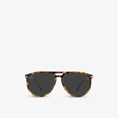 PO3311S солнцезащитные очки в черепаховой оправе из ацетата ацетата Persol, коричневый