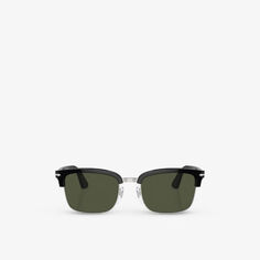 PO3327S солнцезащитные очки из ацетата в прямоугольной оправе Persol, черный
