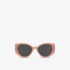 Солнцезащитные очки «кошачий глаз» из ацетата MU 03WS Miu Miu, розовый